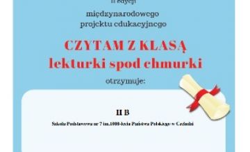 Czytam z klasą -Lekturki spod chmurki